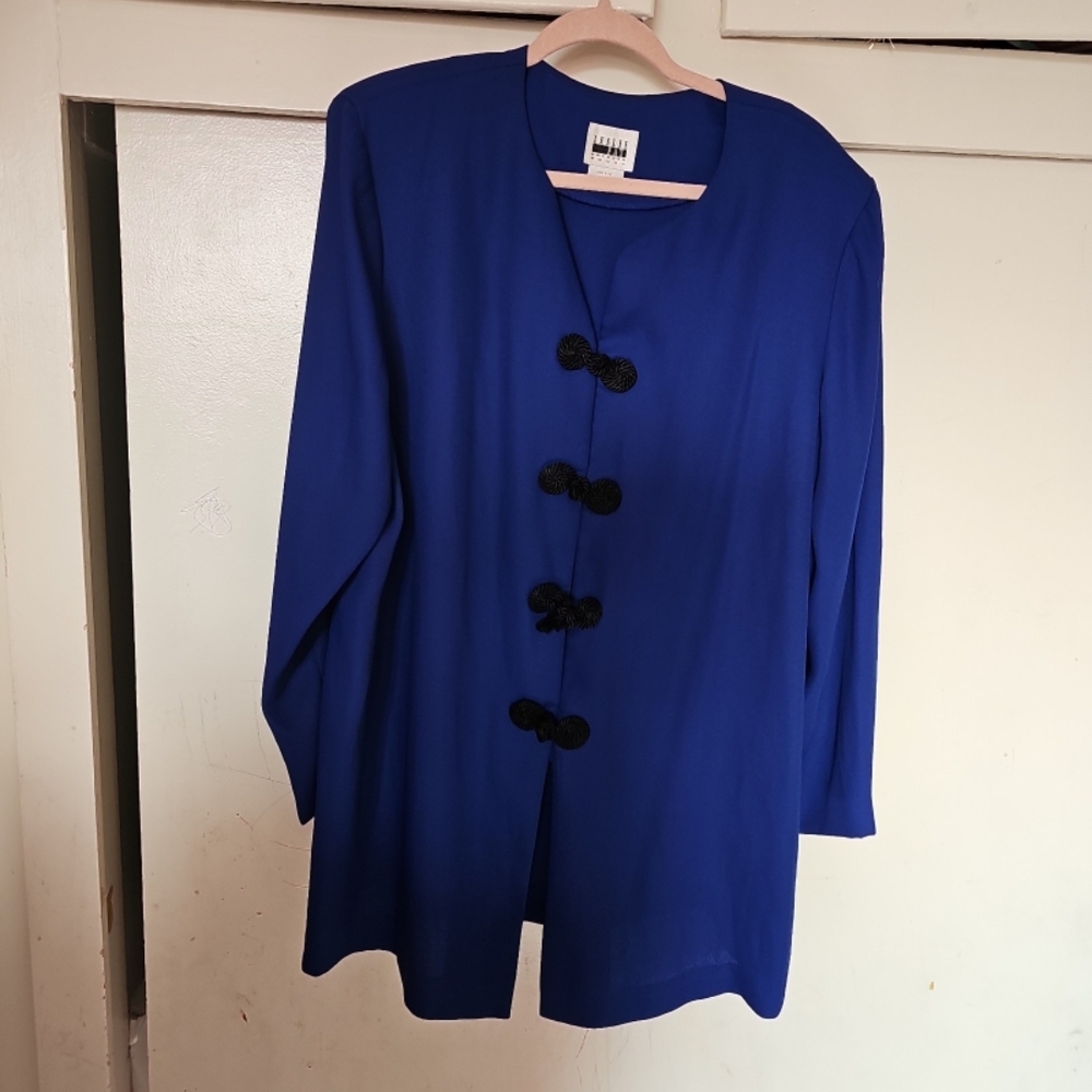 Leslie Fay Cobalt Blue Women's Jacket